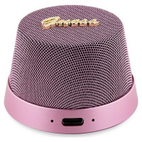 Guess Magnetic Script Metal Bluetooth speaker - pink