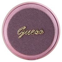 Guess Magnetic Script Metal Bluetooth speaker - pink