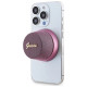 Guess Magnetic Script Metal Bluetooth speaker - pink