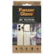 Panzerglass ClearCase antibacterial case for iPhone 14 Pro Max - transparent and black