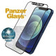 Panzerglass E2E Microfracture Antibacterial Glass with Swarovsky Crystal Camera Cover for iPhone 12 mini - with Black Frame