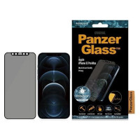 Panzerglass E2E Super+ Microfracture antibacterial tempered glass for iPhone 12 Pro Max - with black frame