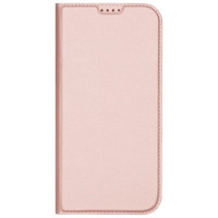Dux Ducis Skin Pro iPhone 16 Pro Max Case with Flip and Card Slot - Pink