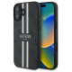 Guess 4G Printed Stripes MagSafe case for iPhone 16 Plus - black