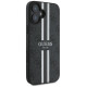 Guess 4G Printed Stripes MagSafe case for iPhone 16 Plus - black