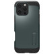 Spigen Tough Armor MagSafe Case with Stand for iPhone 16 Pro - Green