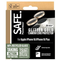 Panzerglass SAFE by PanzerGlass iPhone 16 6.1" / 16 Plus 6.7" Lens Protector gold/glitter gold SAFE95894
