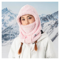 Qunature Arctic Velvet Ski Balaclava Size M - Pink