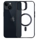 3Mk Protection 3mk Satin Armor MagCase with MagSafe for iPhone 13 / 14 - Transparent with Black Frame