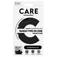 Panzerglass CARE by PanzerGlass Feature Tango 2in1 Wallet MagSafe Case for iPhone 13 / 14 - Black