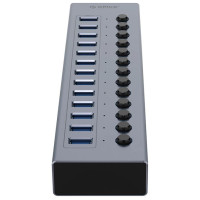 Orico BT2U3-13AB Hub 13x USB-A 3.0 with switches - gray