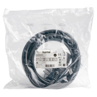 Hama Standard 5m Extension Cord - Black
