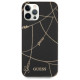 Guess Gold Chain Collection iPhone 12 Pro Max 6.7" Case - Black