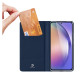 Dux Ducis Skin Pro Case for Samsung Galaxy A55 5G with Flip and Card Slot - Blue