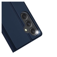 Dux Ducis Skin Pro Case for Samsung Galaxy A55 5G with Flip and Card Slot - Blue