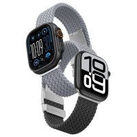 Amazingthing Set of 2 AmazingThing Blend Band for Apple Watch 45/46/49mm - Grey-Black/Grey