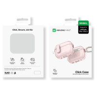 Amazingthing Minimal Case for AirPods Pro 2 - Pink