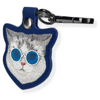 Nimmy Glasses Cool Cat Tracker Case - Blue