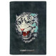 Nimmy Raptor Tiger Passport/Wallet Case - Dark Gray