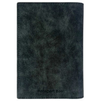 Nimmy Raptor Tiger Passport/Wallet Case - Dark Gray