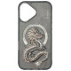 Nimmy Dragon MagSafe iPhone 16 Case - Gray