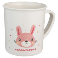 Canpol Babies Plastmasas krūzīte PINK RABBIT 04/413