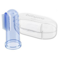 Babyono Zobu birstīte-uzpirkstenis BabyOno 723/02 blue