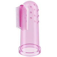 Babyono Zobu birstīte-uzpirkstenis BabyOno 723/03 pink