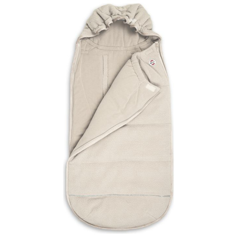 Lodger Mini BunkerTeddy vissezonas guļammaiss autokrēsliņiem, Birch - BKM 599