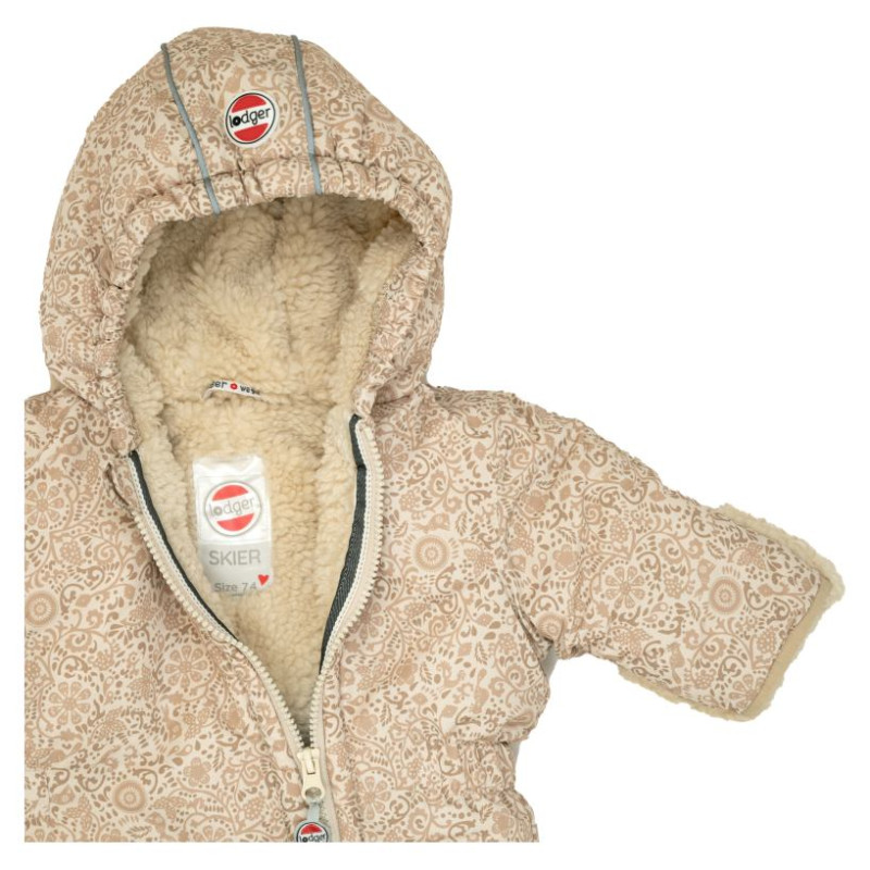 Lodger Skier Folklore Taslon kombinezons, 6-12 mēn.74izm., Birch - SKT 599_6-12