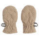 Lodger Mittens Folklore Fleece bērnu cimdiņi, Beige, 12-24m - MTF 630_12-24