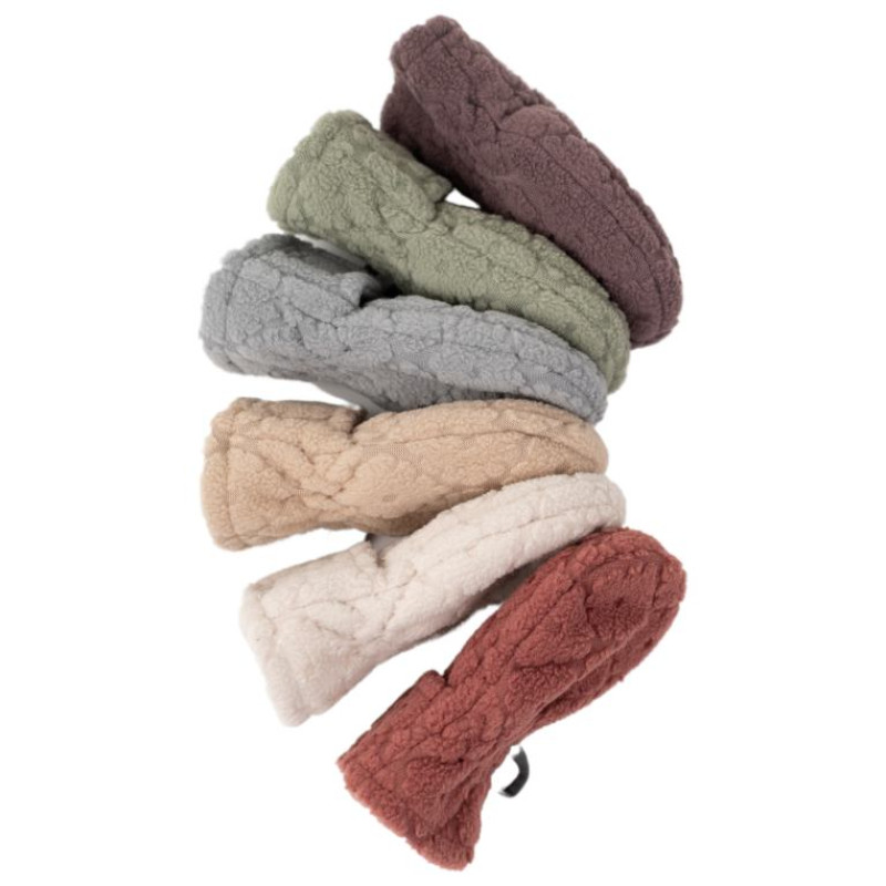 Lodger Mittens Folklore Fleece bērnu cimdiņi, Beige, 12-24m - MTF 630_12-24