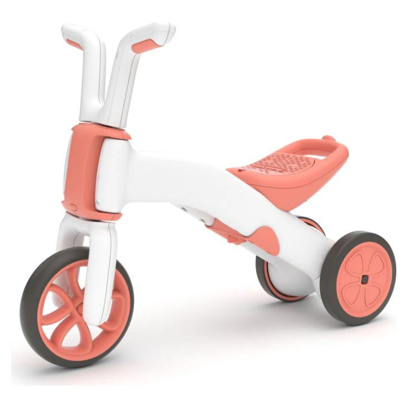 Chillafish Bunzi līdzsvara velosipēds - transformers pa&scaron;iem mazākajiem 2-in-1, flamingo rozā, no 1 līdz 3 gadiem - CPBN03FLA