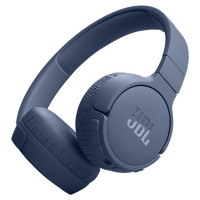 JBL on-ear bezvadu austiņas ar trokšņu  slāpēšanu, zilas - JBLT670NCBLU