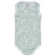 Lodger Romper Sprinkle kokvilnas bodijs bez piedurknēm,Leaf, 62 cm - RF 070_62