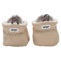 Lodger Slipper Ciumbelle kokvilnas čībiņas, 3-6m, Ivory - SLC 069_ 3-6