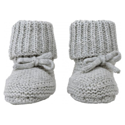 Lodger Slipper Knit čībiņas, Steel, 0-6m - SLK 108_0-6