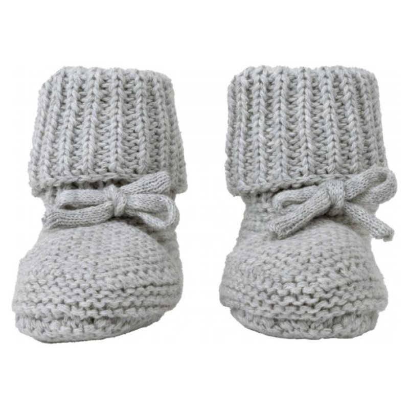 Lodger Slipper Knit čībiņas, Steel, 0-6m - SLK 108_0-6