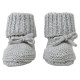 Lodger Slipper Knit čībiņas, Steel, 0-6m - SLK 108_0-6