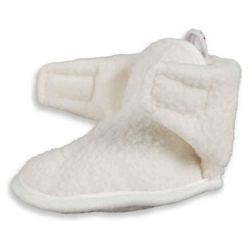 Lodger Slipper Teddy čībiņas, Cloud Dancer, 12-18m - SLT 101_12-18