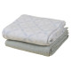 Lodger Swadler Solid Matcha kokvilnas autiņš, Peppermint/Blue Fogg, 110x110 cm, 2gab. - SW 1110