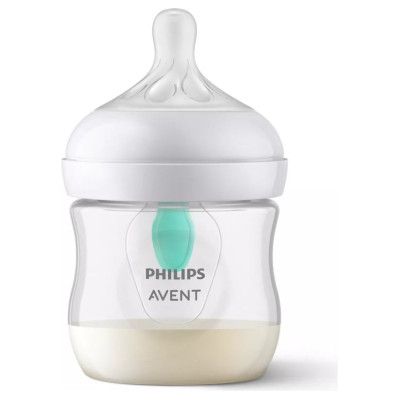 Philips Avent Natural Response pretkoliku pudelīte ar AirFree vārstu 125 ml, jaundzimu&scaron;ā knupītis, 0m+ - SCY670/01