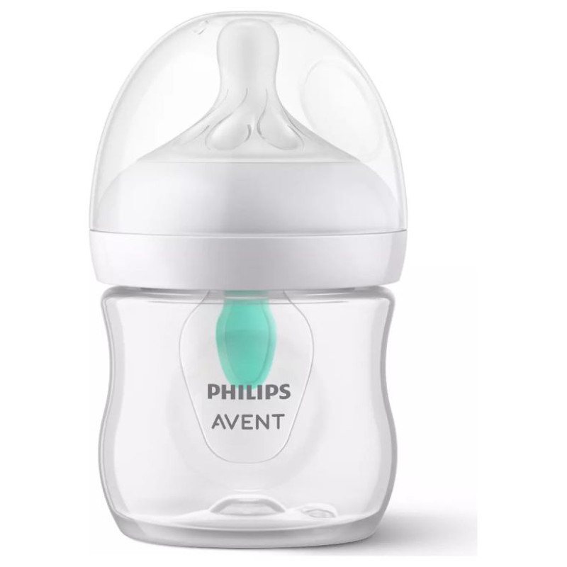 Philips Avent Natural Response pretkoliku pudelīte ar AirFree vārstu 125 ml, jaundzimu&scaron;ā knupītis, 0m+ - SCY670/01