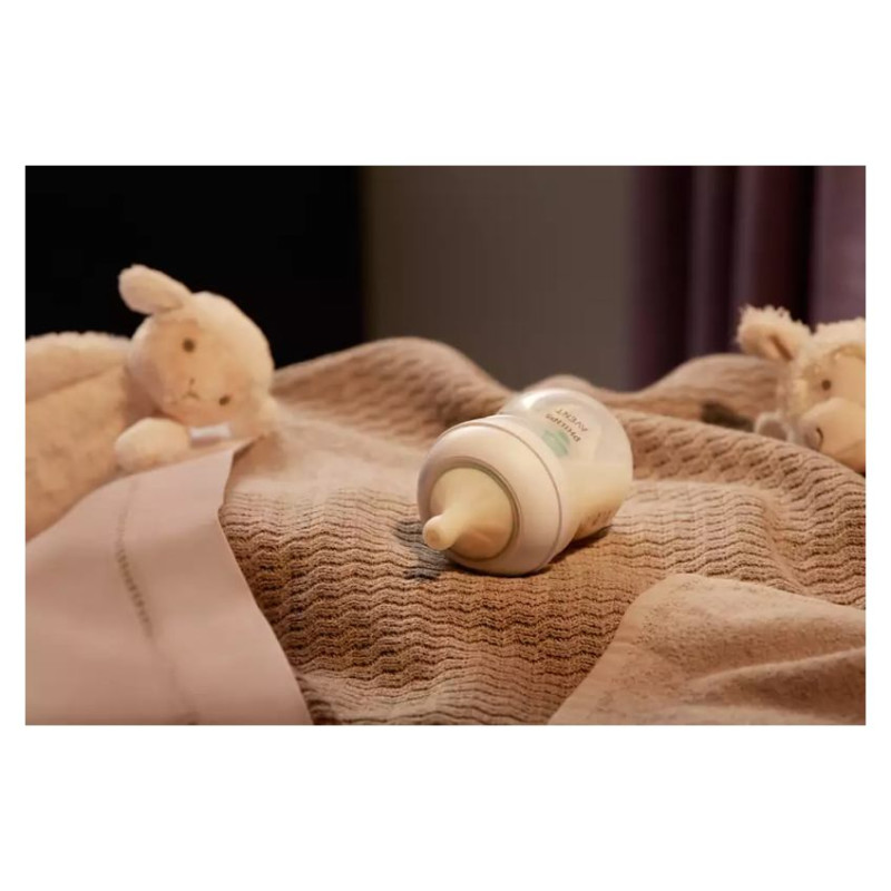 Philips Avent Natural Response pretkoliku pudelīte ar AirFree vārstu 125 ml, jaundzimu&scaron;ā knupītis, 0m+ - SCY670/01