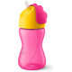 Philips Avent Krūzīte ar elastīgu salmiņu, 300 ml, 12M+, rozā - SCF798/02