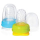 Kidsme Food Pouch adapteris mazuļa ēdināšanai no biezenīšu stāvpakām 2 gab,Sky&Lime - 160490 LIS