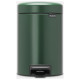 Brabantia atkritumu tvertne ar pedāli NewIcon, 3 l, Pine Green - 304002