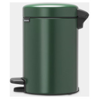 Brabantia atkritumu tvertne ar pedāli NewIcon, 3 l, Pine Green - 304002
