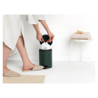 Brabantia atkritumu tvertne ar pedāli NewIcon, 3 l, Pine Green - 304002