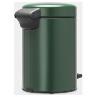 Brabantia atkritumu tvertne ar pedāli NewIcon, 3 l, Pine Green - 304002